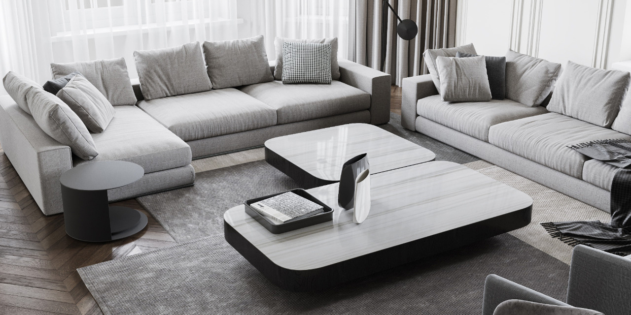 мягкая группа в гостиной, гостиная в загородном доме, гостиная в стиле современная классика, гостиная с камином, дизайн интерьера бизнес класса, светлый интерьер гостиной, неоклассика в интерьере загородного дома, 