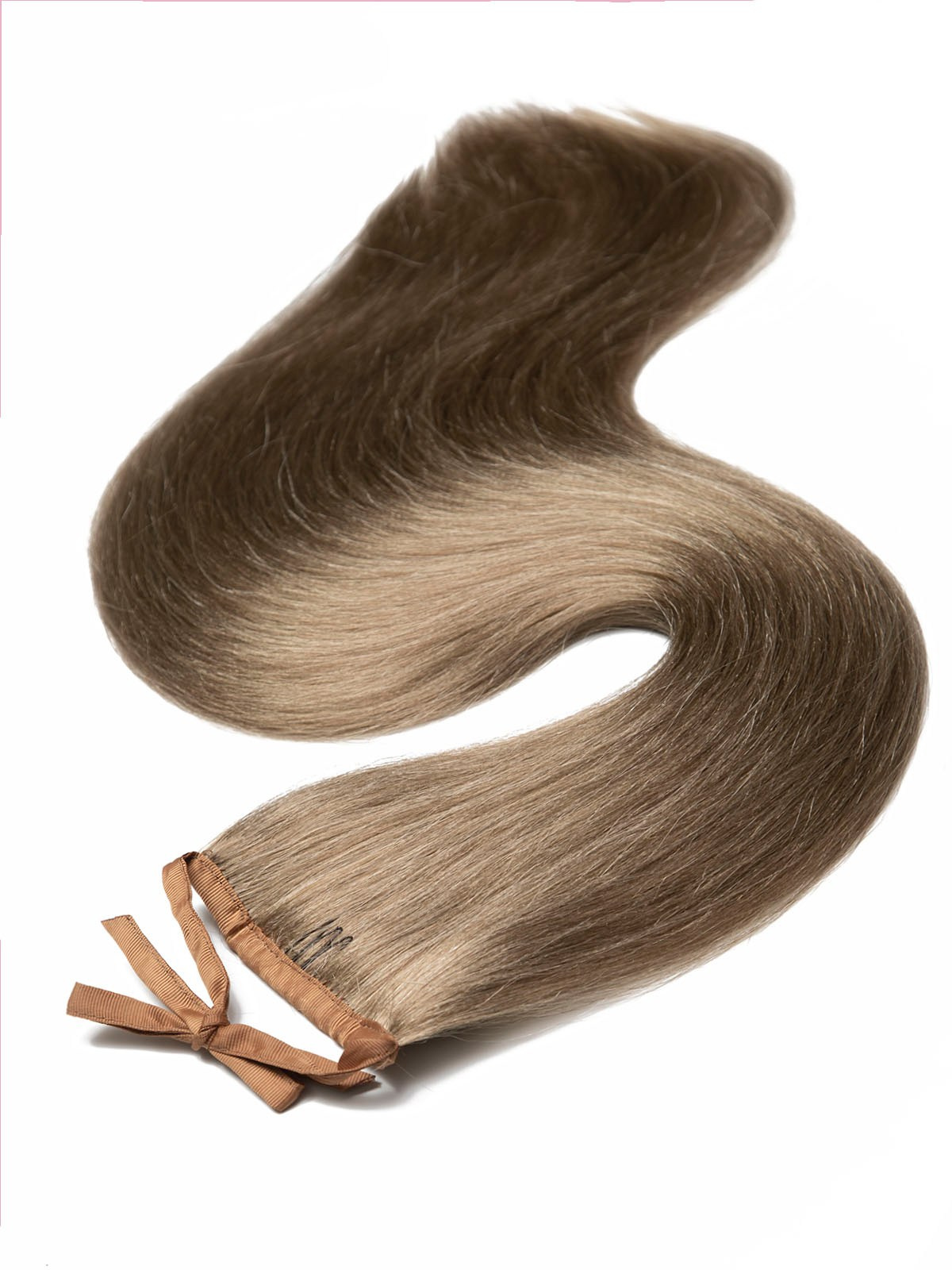 Предметная съёмка — пряди для наращивания волос, светло-русый.