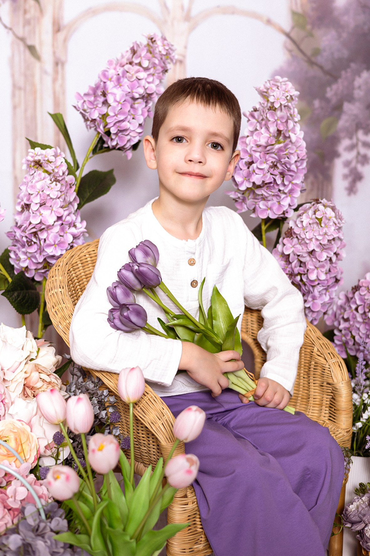 Сирень. Детский фотограф г. Казань — Анастасия Фурман