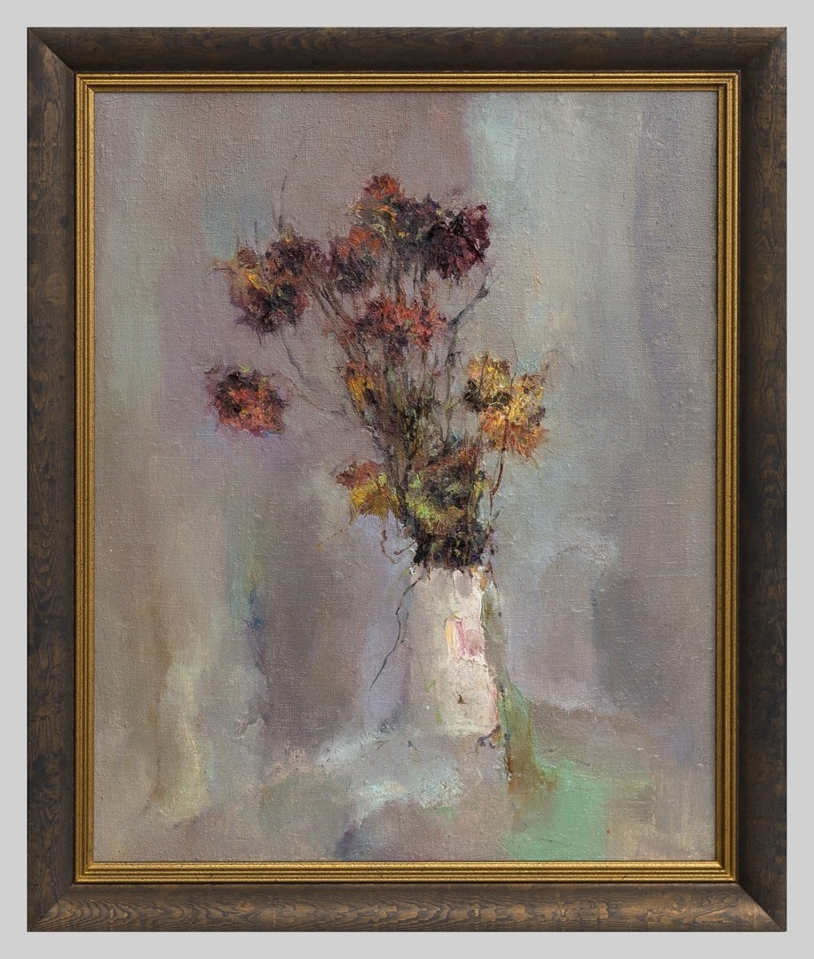 Сухоцветы. Художник Александр Каверин