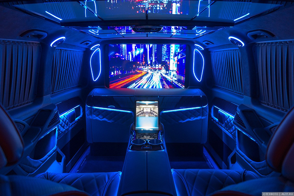 Mercedes V-class. Design Yachts and Cars