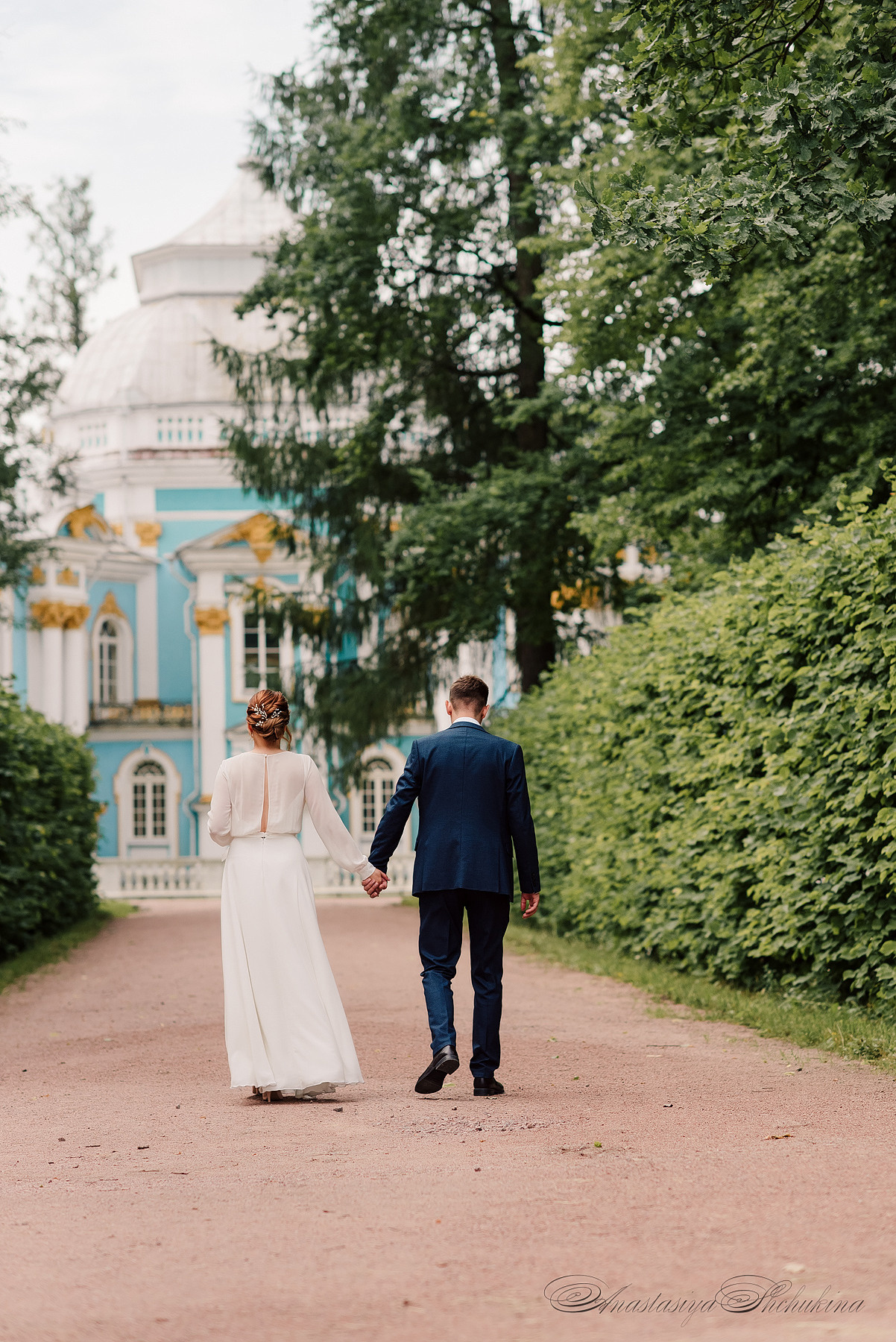 Свадебная фотосессия в Пушкине. Семейный и Свадебный фотограф. Санкт-Петербург. Пушкин