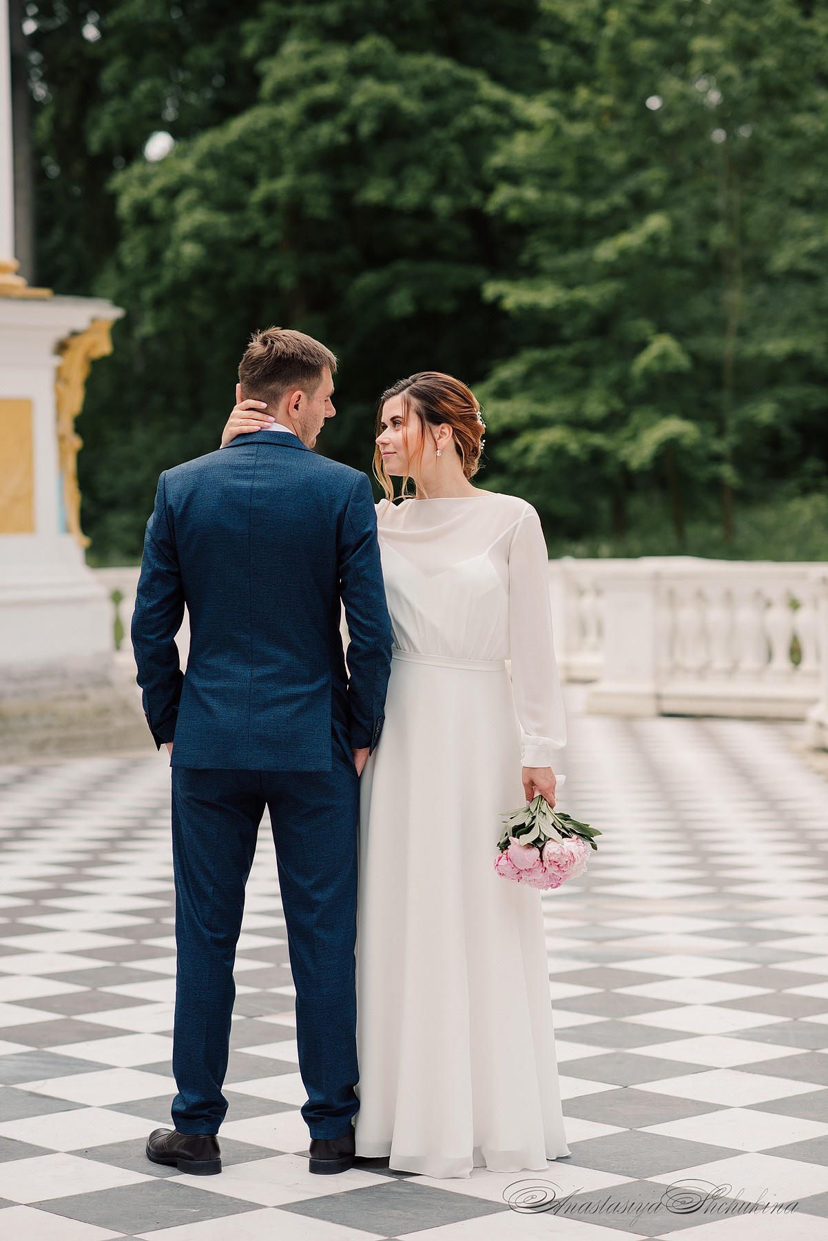 Свадебная фотосессия в Пушкине. Семейный и Свадебный фотограф. Санкт-Петербург. Пушкин