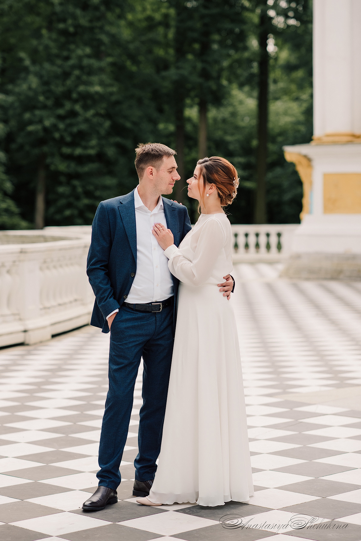 Свадебная фотосессия в Пушкине. Семейный и Свадебный фотограф. Санкт-Петербург. Пушкин