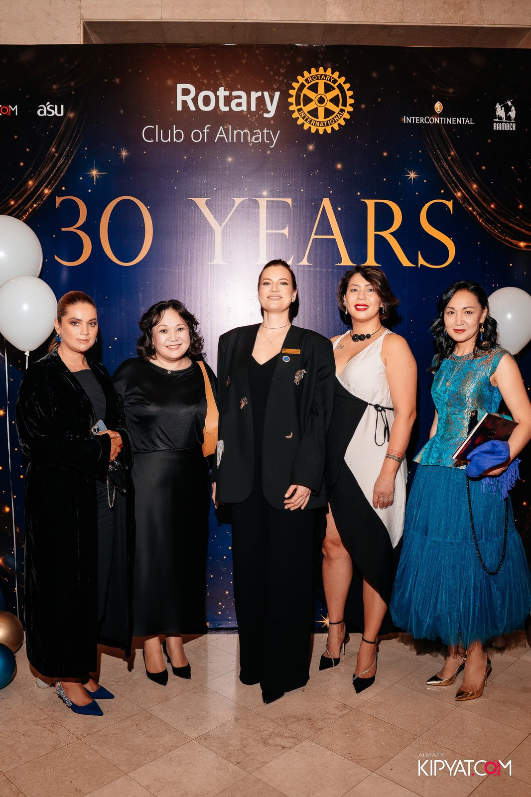 БЛАГОТВОРИТЕЛЬНЫЙ УЖИН В ЧЕСТЬ 30-ЛЕТИЯ ROTARY CLUB OF ALMATY. КИПЯТКОМ АЛМАТЫ!