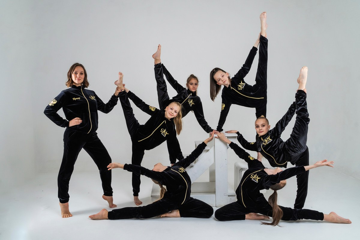 Студийная съемка эстетической гимнастики. Репортажный и семейный фотограф в Санкт-Петербурге Тарас Марченко