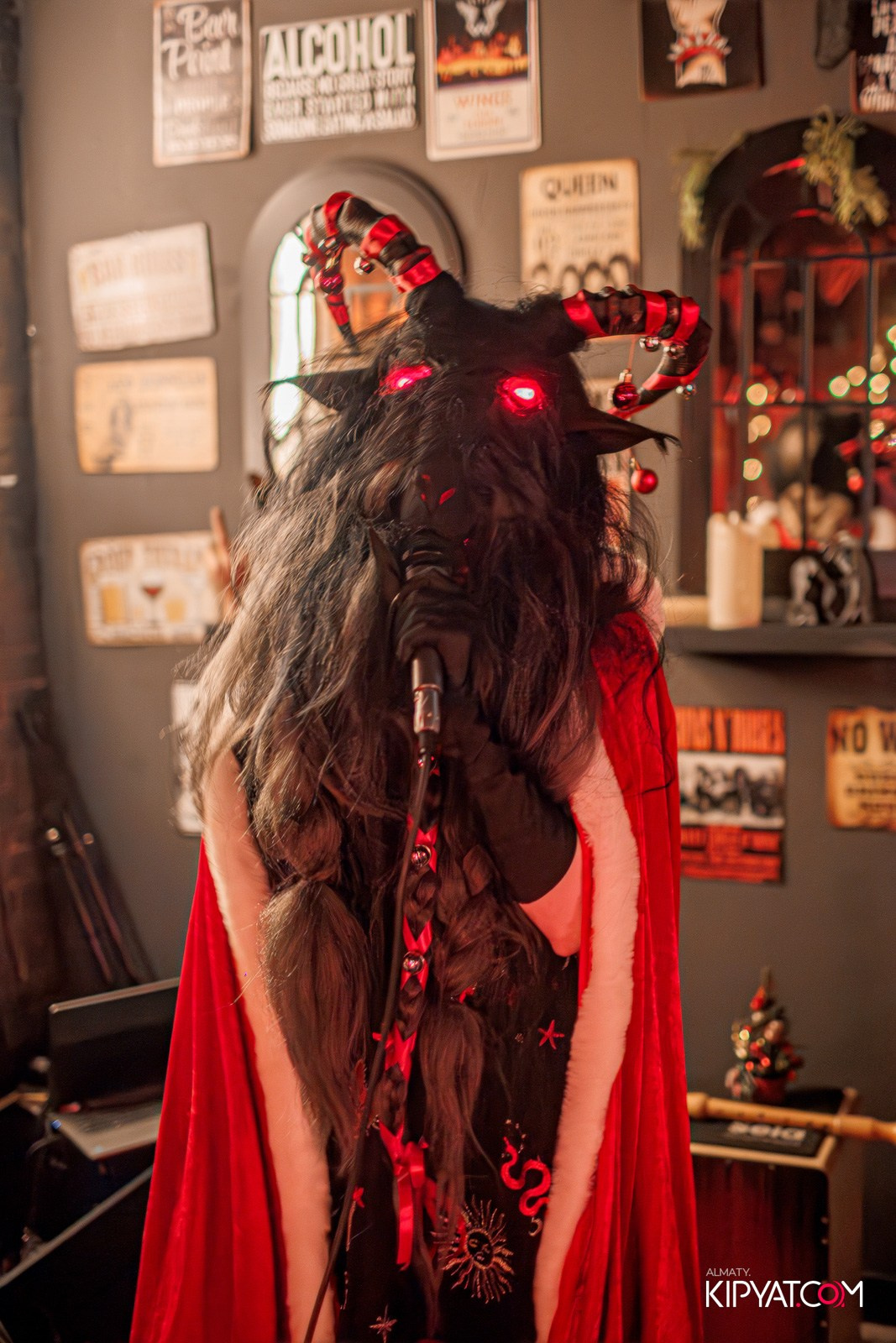 MERRY CREEPYSTMASS AND SPOOKY NEW YEAR — QUEEN OF THE DARKNESS BAR. КИПЯТКОМ АЛМАТЫ!