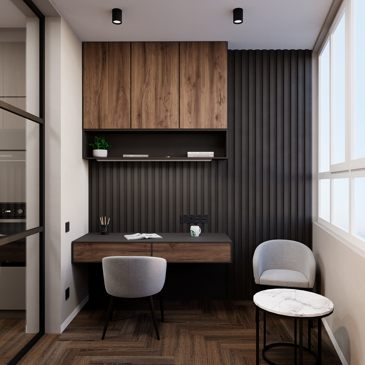 Интерьер для сдачи в аренду: прочные материалы, нейтральная палитра и продуманная функциональность. Мастерская Добрых Интерьеров Александра и Аллы Добряк