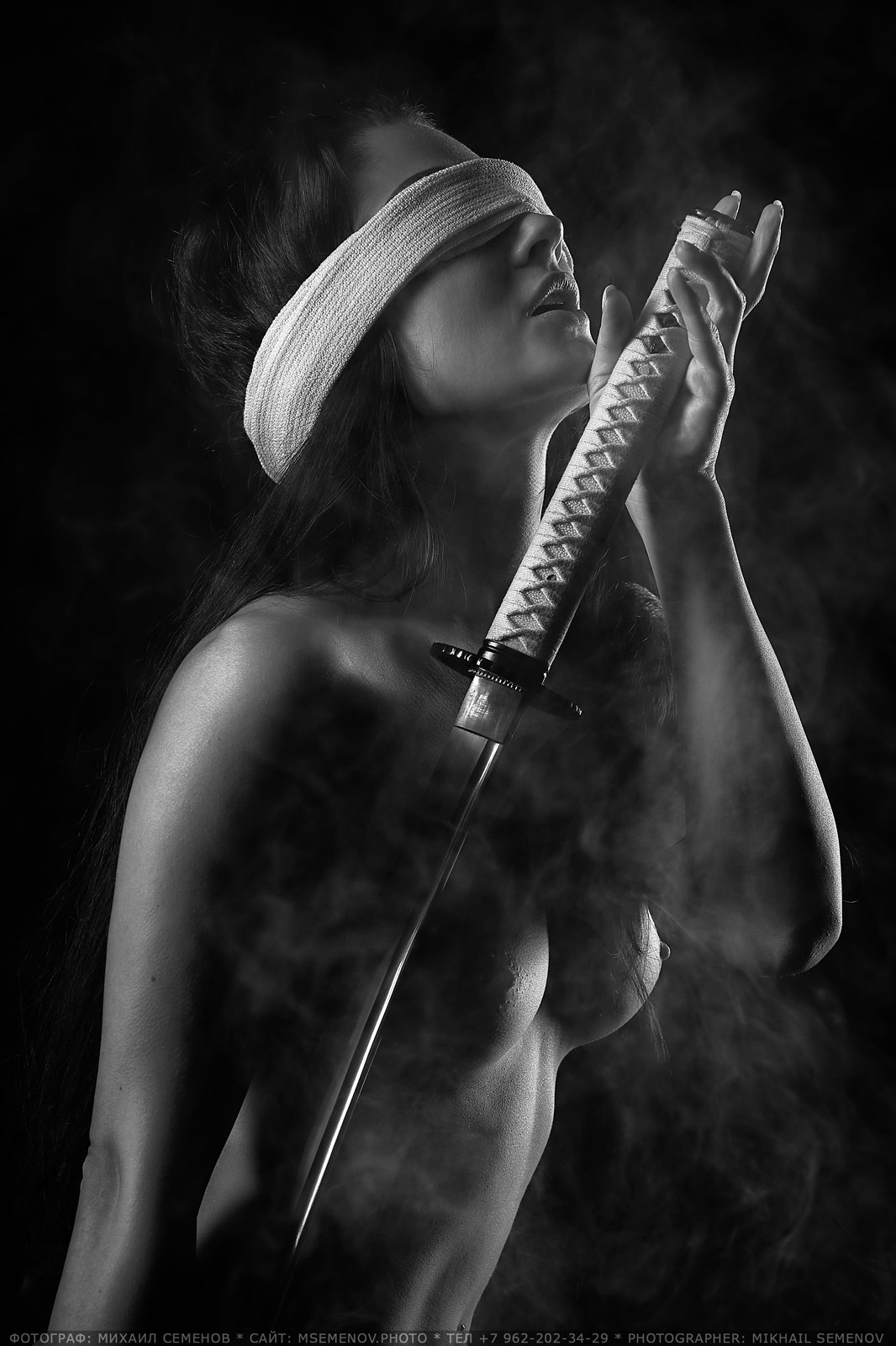 Фотосессия с катаной «BUSHIDO» 18+ г. Ярославль Фотограф Михаил Семенов