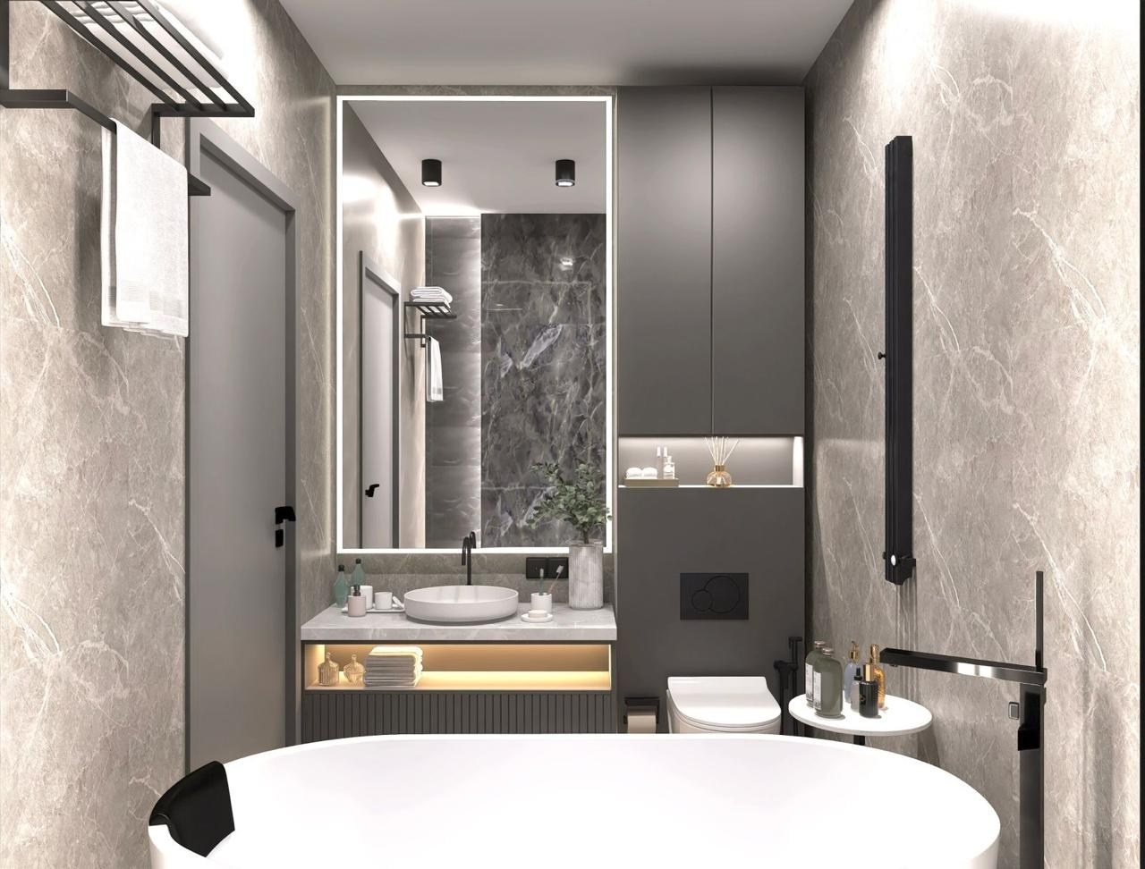 КП Березки. Площадь 80 кв. м. Дизайнер интерьера в Новосибирске_Елена Сергеева