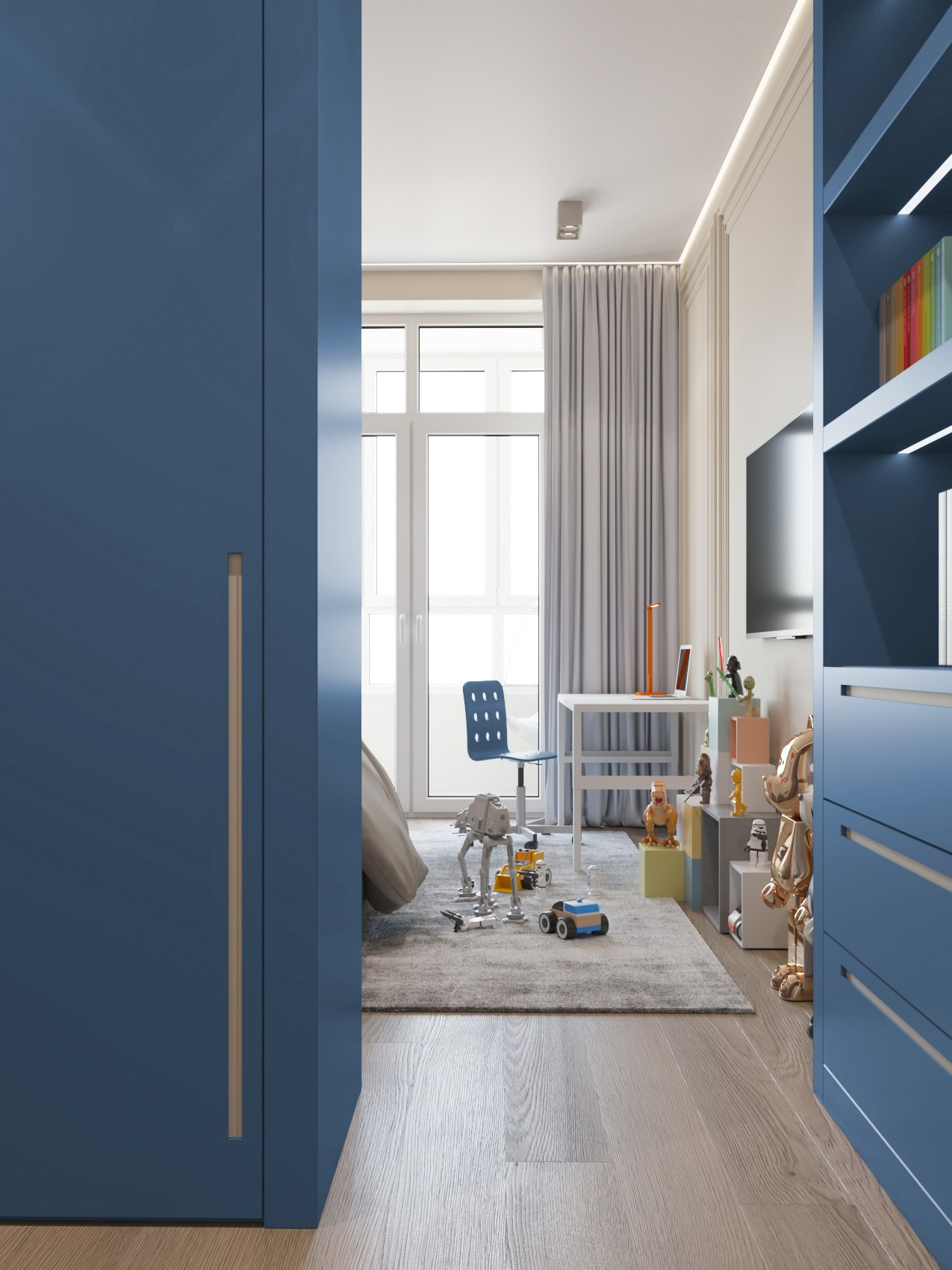 Квартира в ЖК «Столичный», 139 м². Rezells Architects — дизайн жилых и коммерческих интерьеров