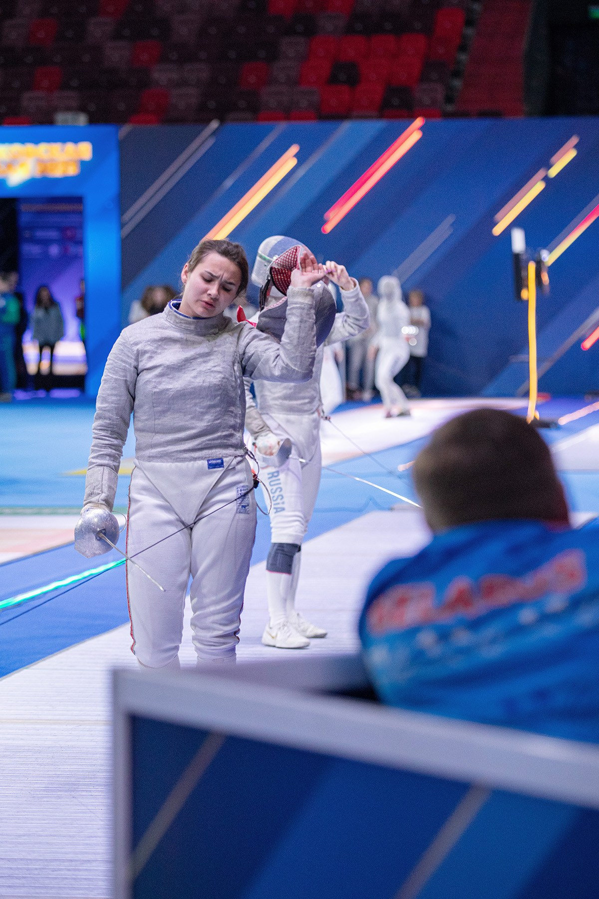 Московская сабля 2023. Спортивный фотограф Алексей Соломин