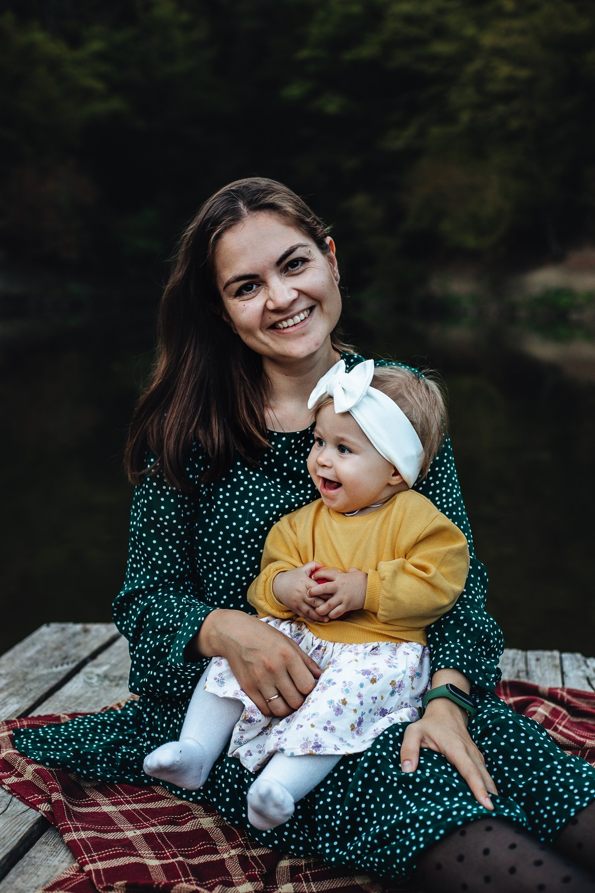 Иван, Ольга и Мира — в персиковом саду. Семейный фотограф Новороссийск, Анапа, Геленджик — Юлия Давыдова
