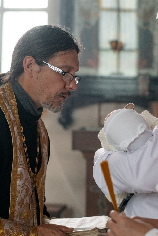 Таинство крещения Демитрия. Семейный и детский фотограф Смоленск