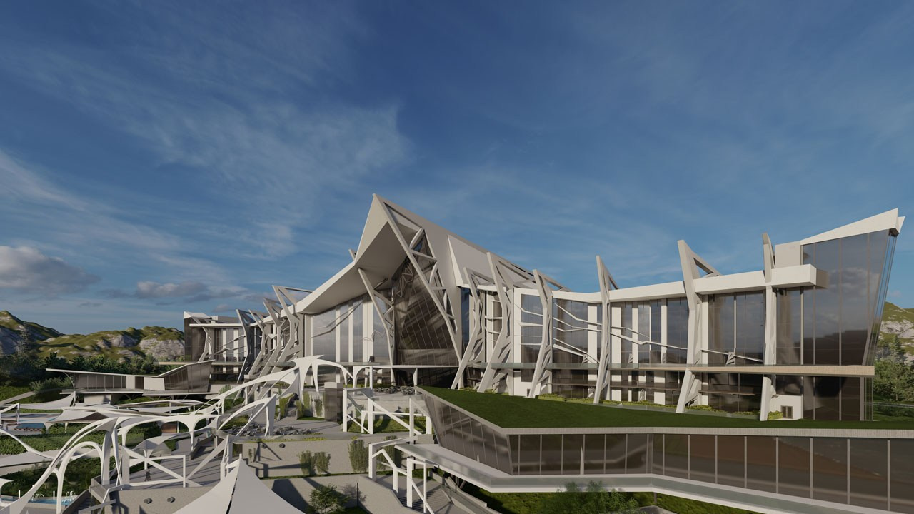 Проект отеля и гостиницы