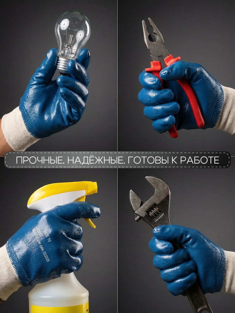 Перчатки нитриловые (+нейросеть). Бутиковая продакшн-студия в Иваново