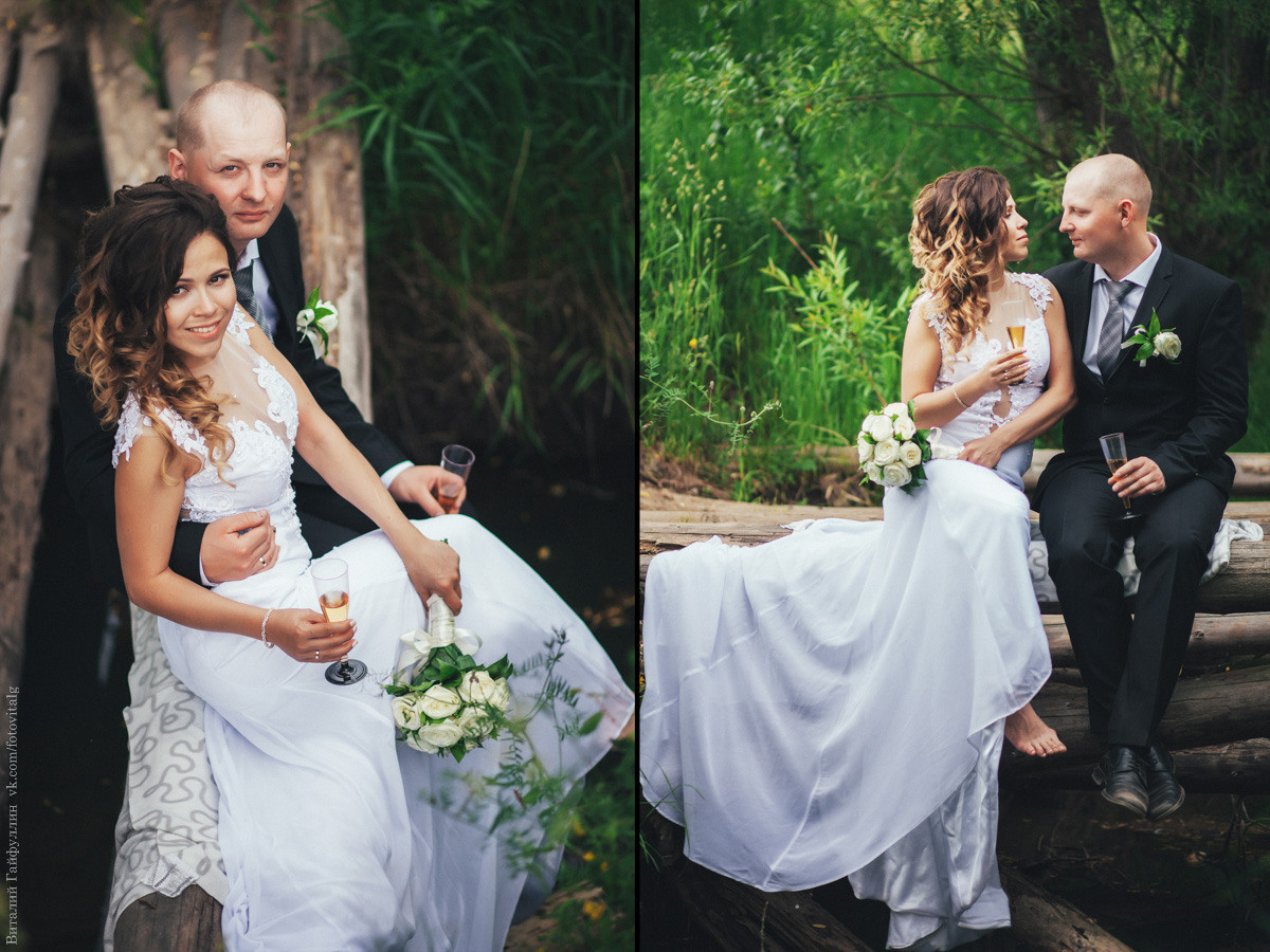 Надя ♥ Лёша. Свадебный репортажный и фуд фотограф в Барнауле Гайфулин Виталий