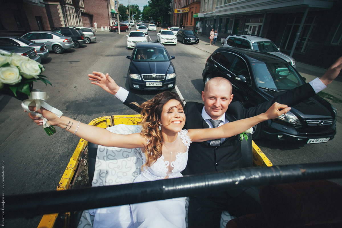 Надя ♥ Лёша. Свадебный репортажный и фуд фотограф в Барнауле Гайфулин Виталий