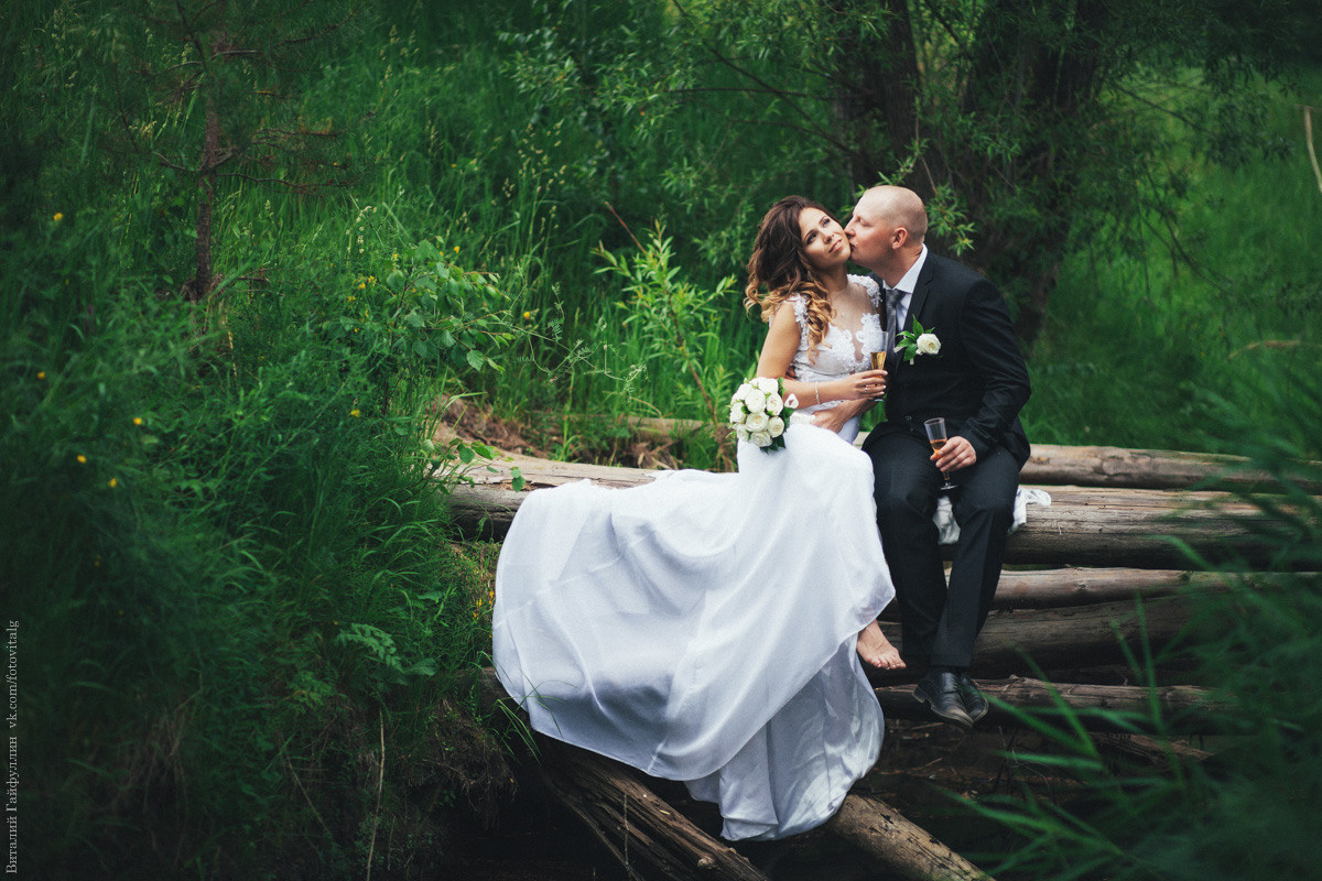 Надя ♥ Лёша. Свадебный репортажный и фуд фотограф в Барнауле Гайфулин Виталий