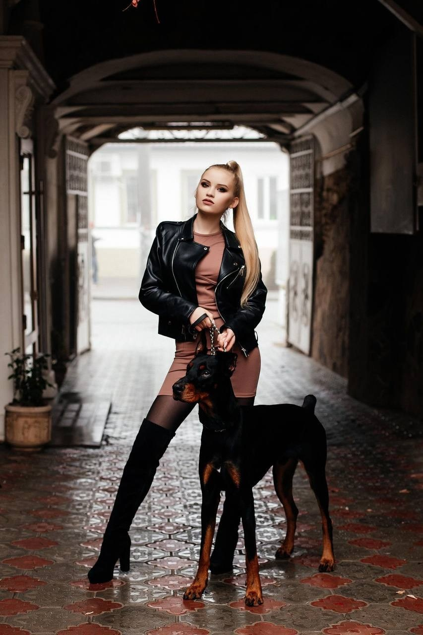 ФОТОПРОЕКТ Доберман-сессия. Свадебный и семейный фотограф в Рязани Датская Ксения