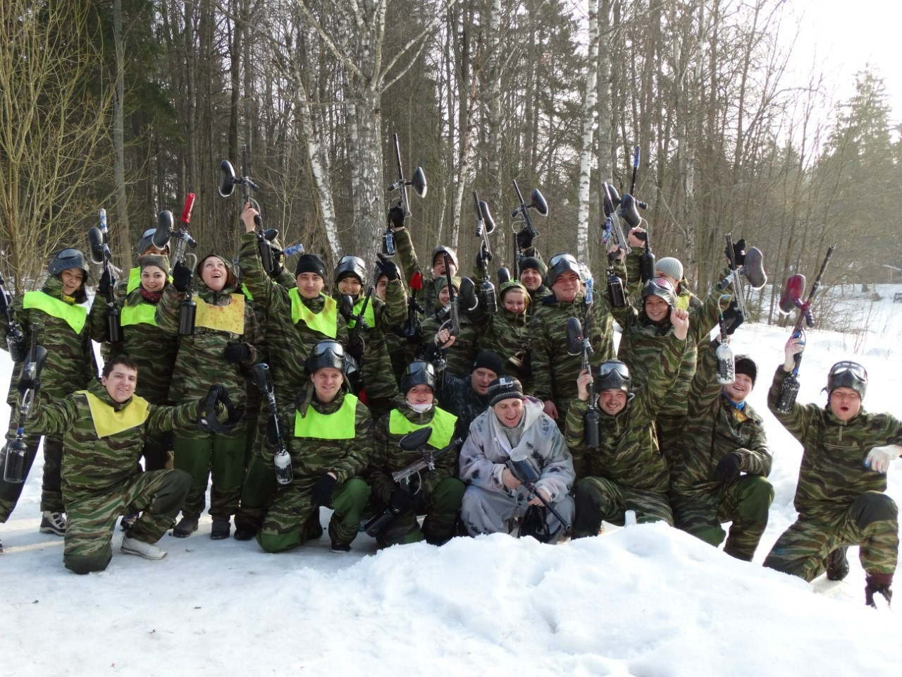 Пейнтбольная битва | 21.02.2015. Галерея Фантим