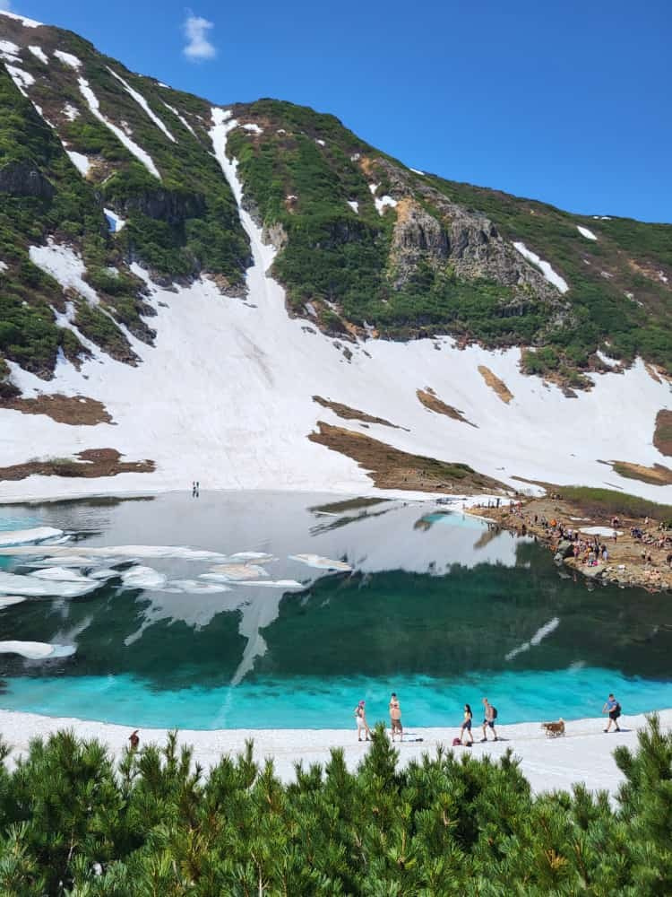Поход на Голубые озера. Экскурсионные туры по Камчатке