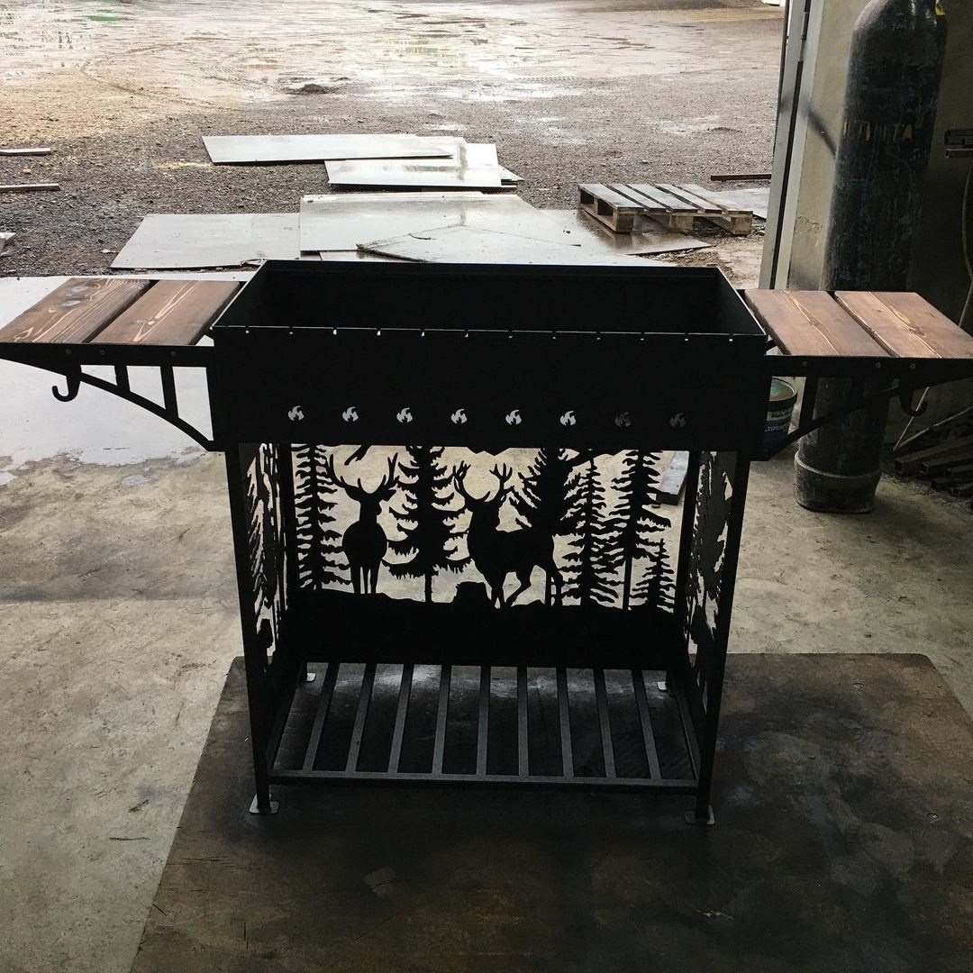 Мангалы с резным рисунком. Купить / заказать мангал для дома в Краснодаре от производителя «Мангал Мастер»