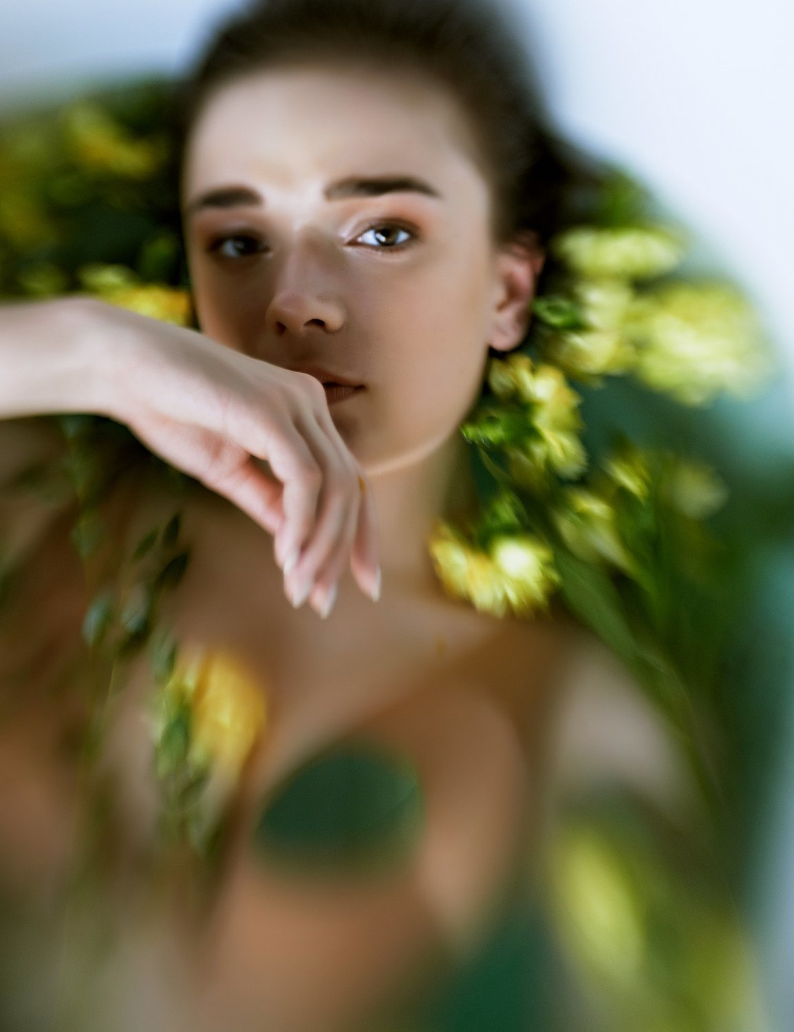 Цветочная вода. Фотограф для людей и брендов в Санкт-Петербурге