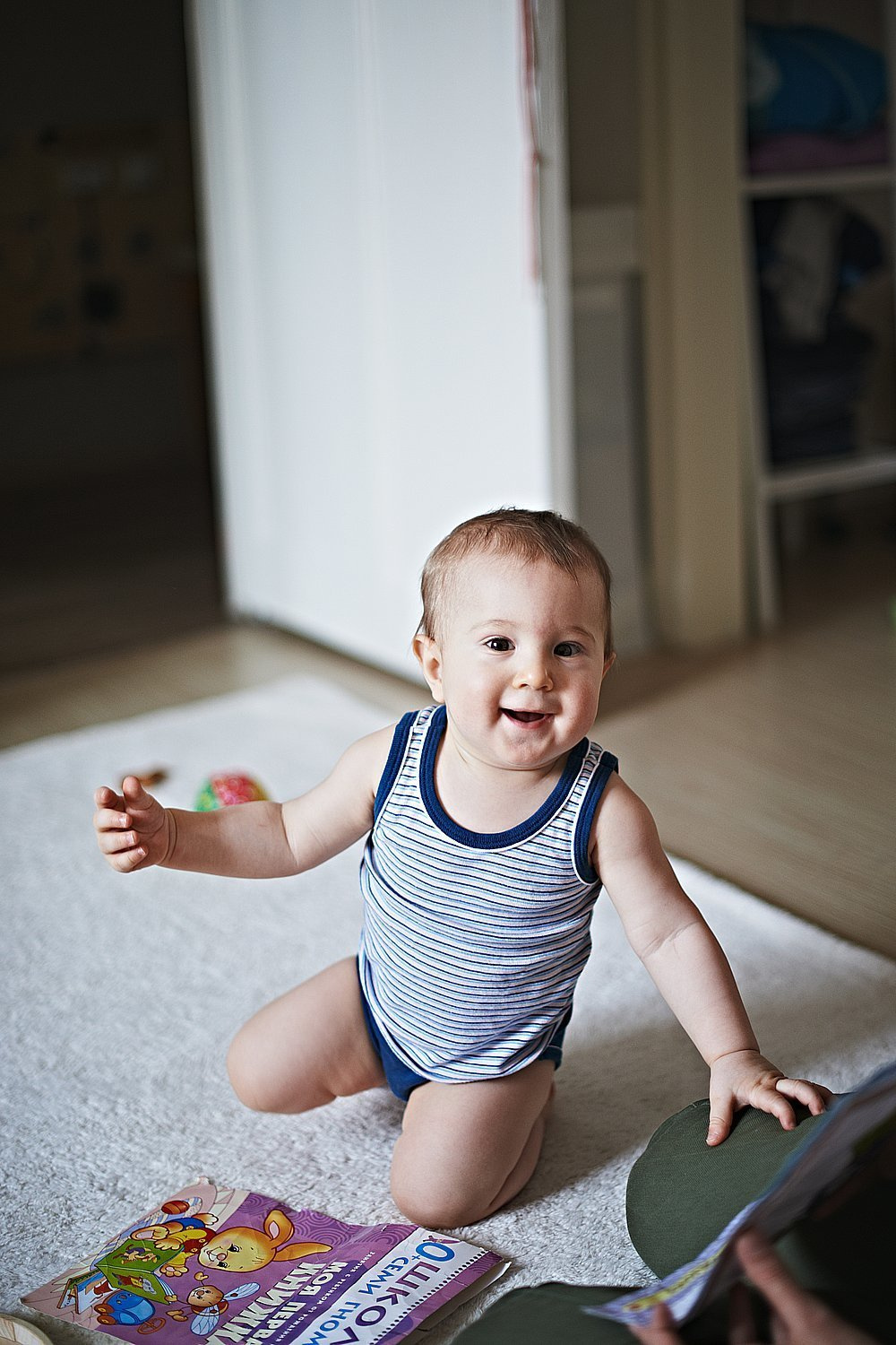 Один день маленького Миши. Портретный фотограф в Санкт-Петербурге