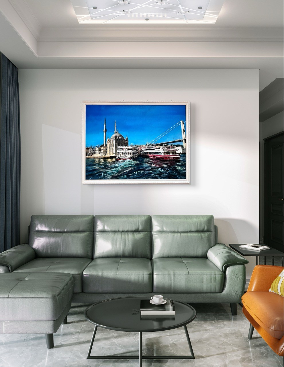 Серия «Города — великие творения рук человеческих». Картины пейзаж