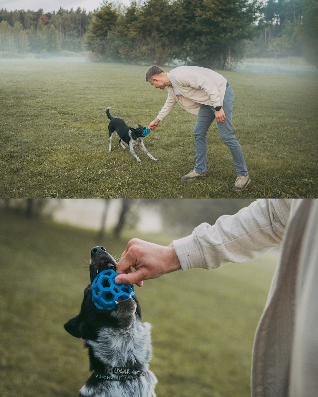 Катя, Сергей и Флинт. Фотограф анималист в Москве и Санкт-Петербурге Свиридова Анна