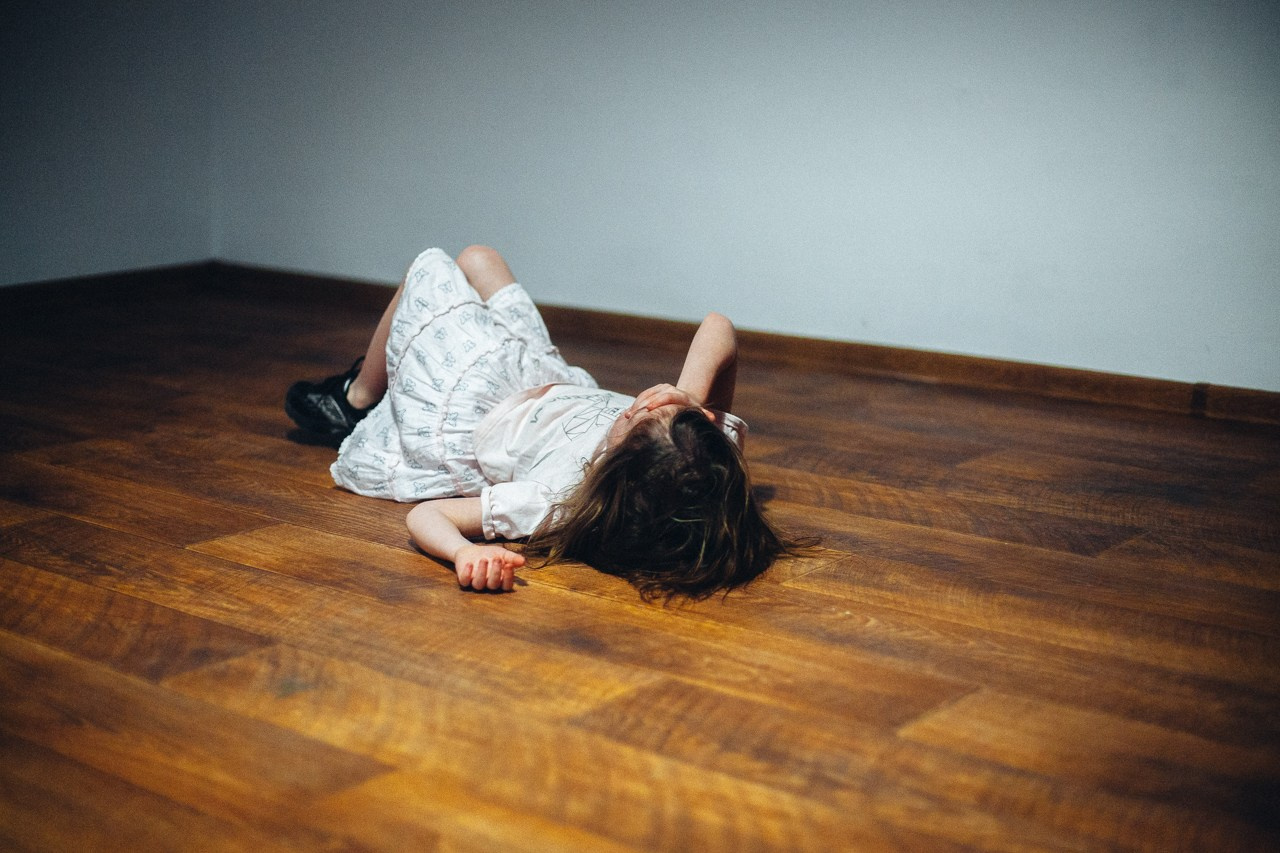 Дочка в студии. Фотограф Денис Денисов