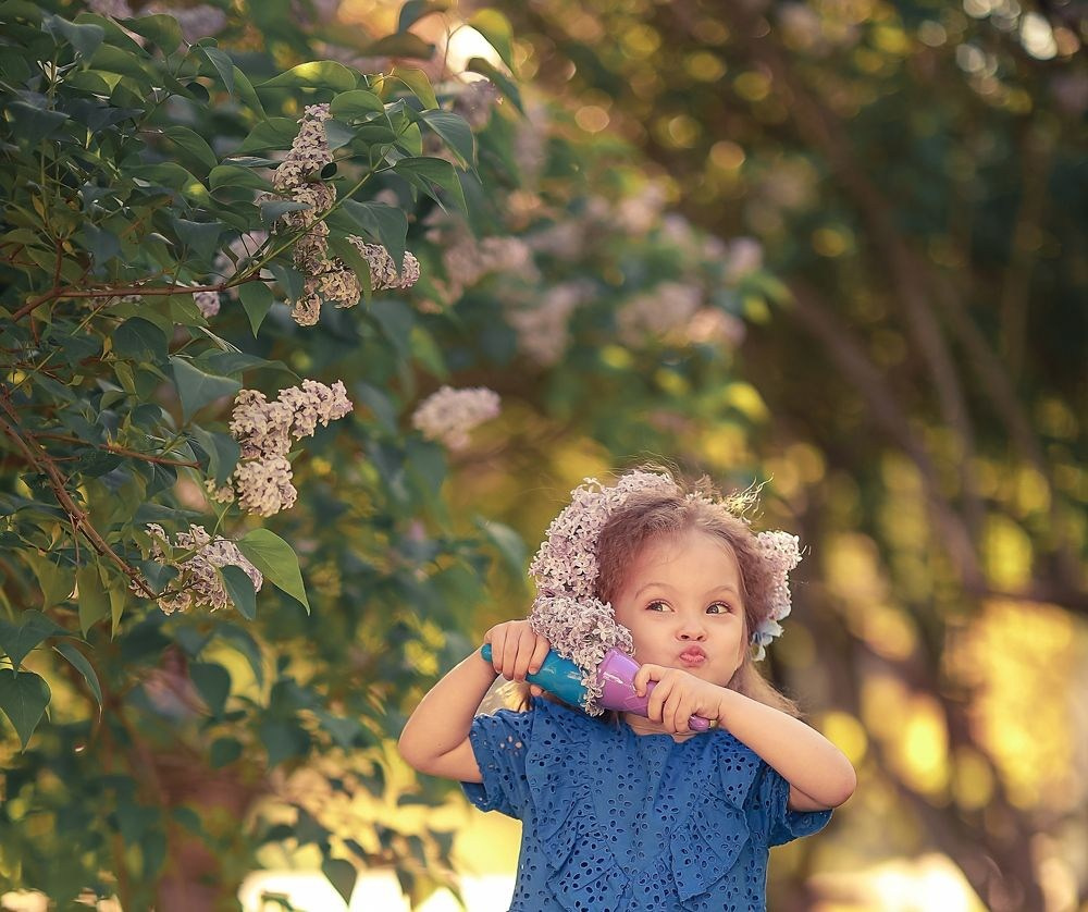 Сирень. Фотограф Юлия Рязанова Москва семейный и детский
