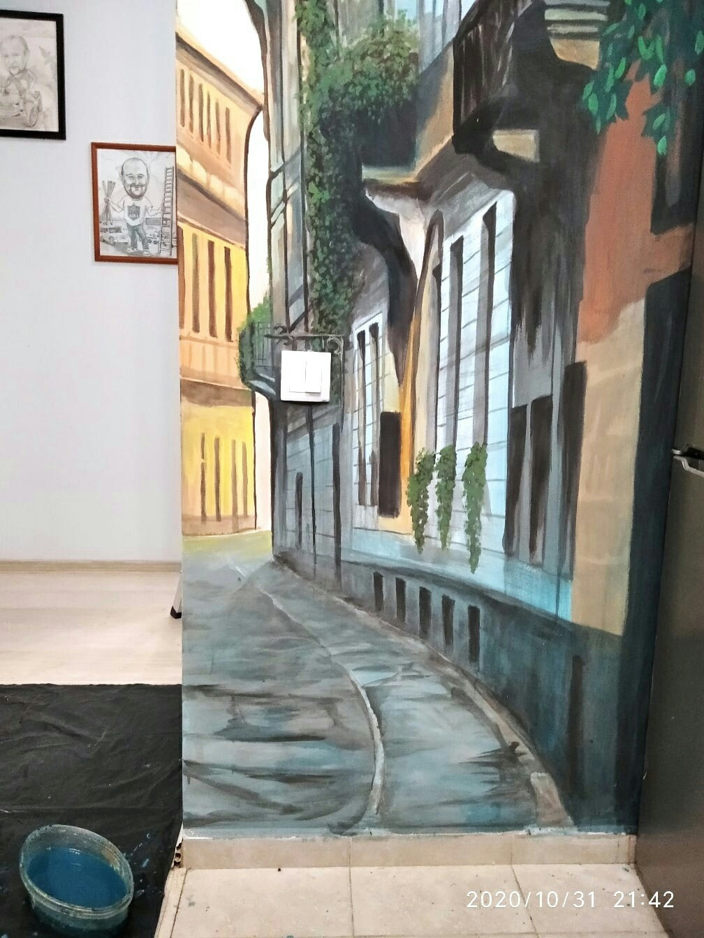 Роспись стен. Яр Панов Арт.Картины, татуировки, роспись стен и одежды в Москве