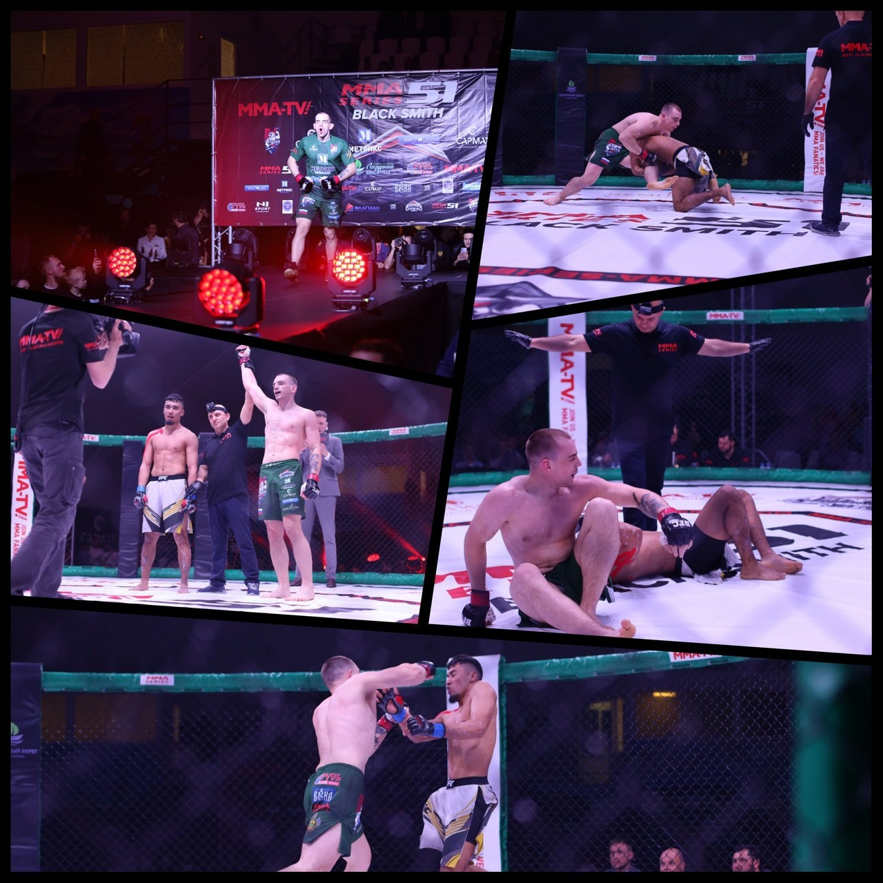 BlackSmith Fight Championship. Репортажный фотограф Анапа