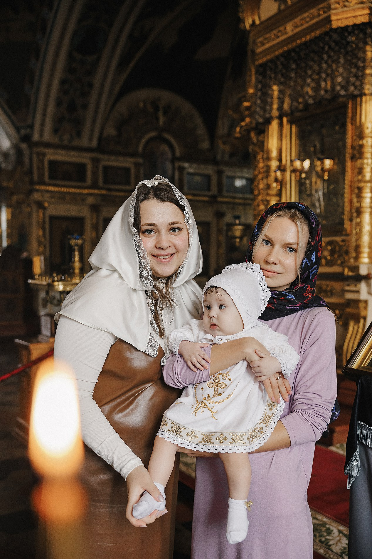 Крестины Елизаветы. Фотограф Олеся Жомер