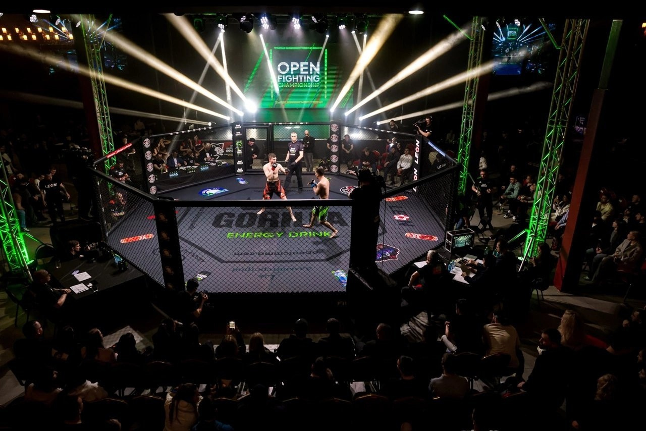 Фотосъёмка турнира Open FC 40. Спортивный фотограф Зянтереков Антон