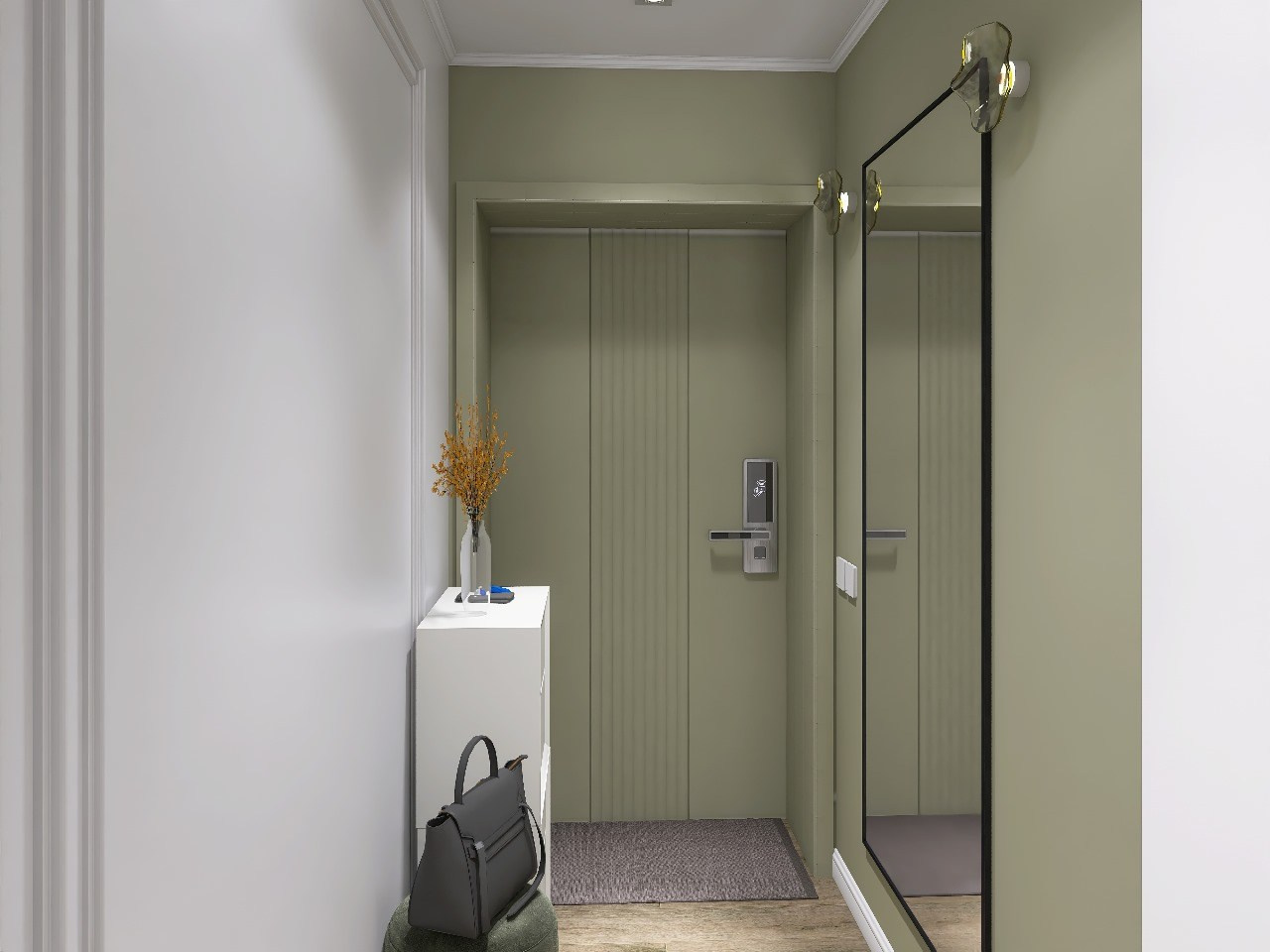 Линейная, 45. Площадь 33 кв. м. Дизайнер интерьера в Новосибирске_Елена Сергеева