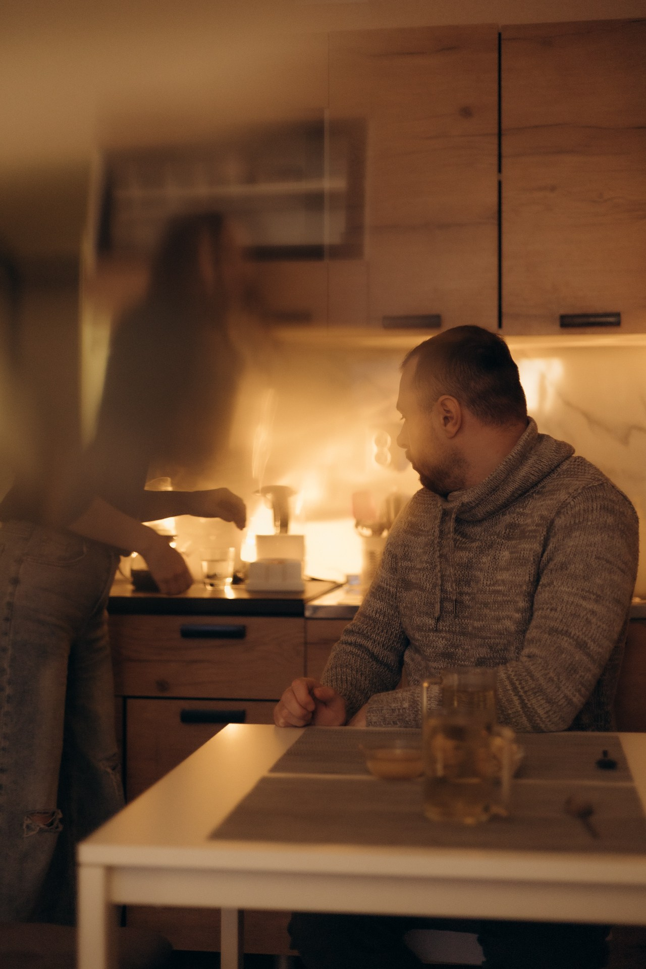 Домашняя фотосессия лавстори. Семейный фотограф в Ижевске Даша Денисова