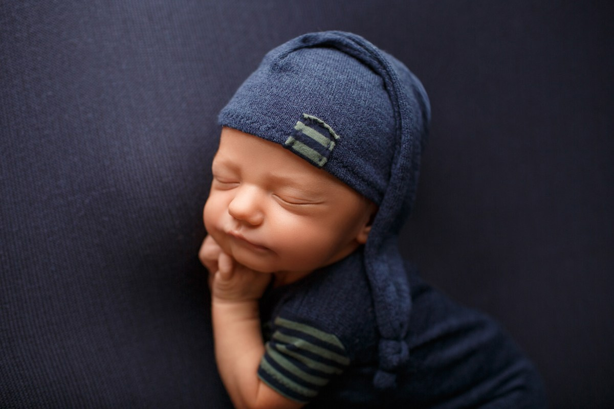 Deep blue. Фотограф новорожденных, семейный фотограф в Санкт-Петербурге