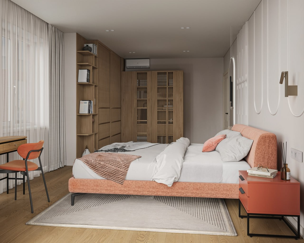 Квартира 100 м², м-н Космос. Студия дизайна