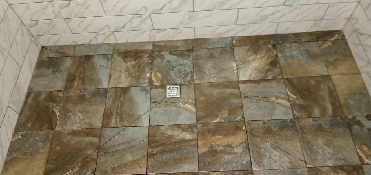 Ремонт помывочной в бане деревня Андрианово Лен. область. Делаем ремонт квартир в Санкт-Петербурге