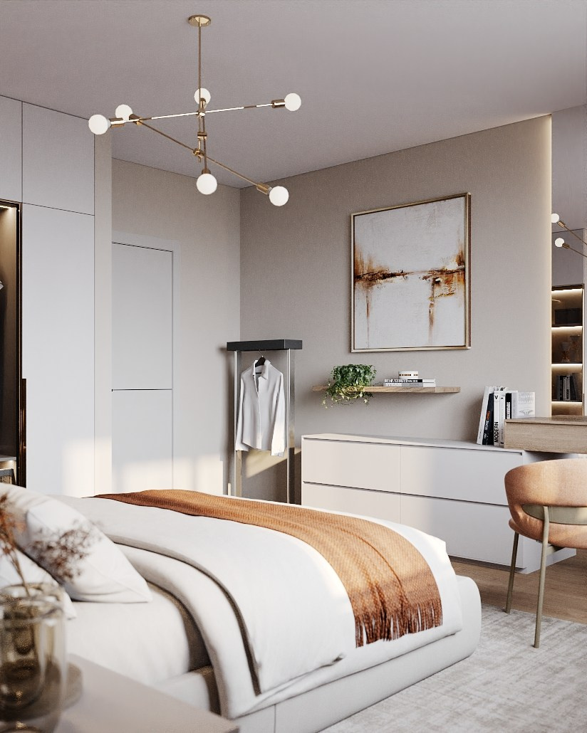 Квартира 45 м², Садовые кварталы. Студия дизайна