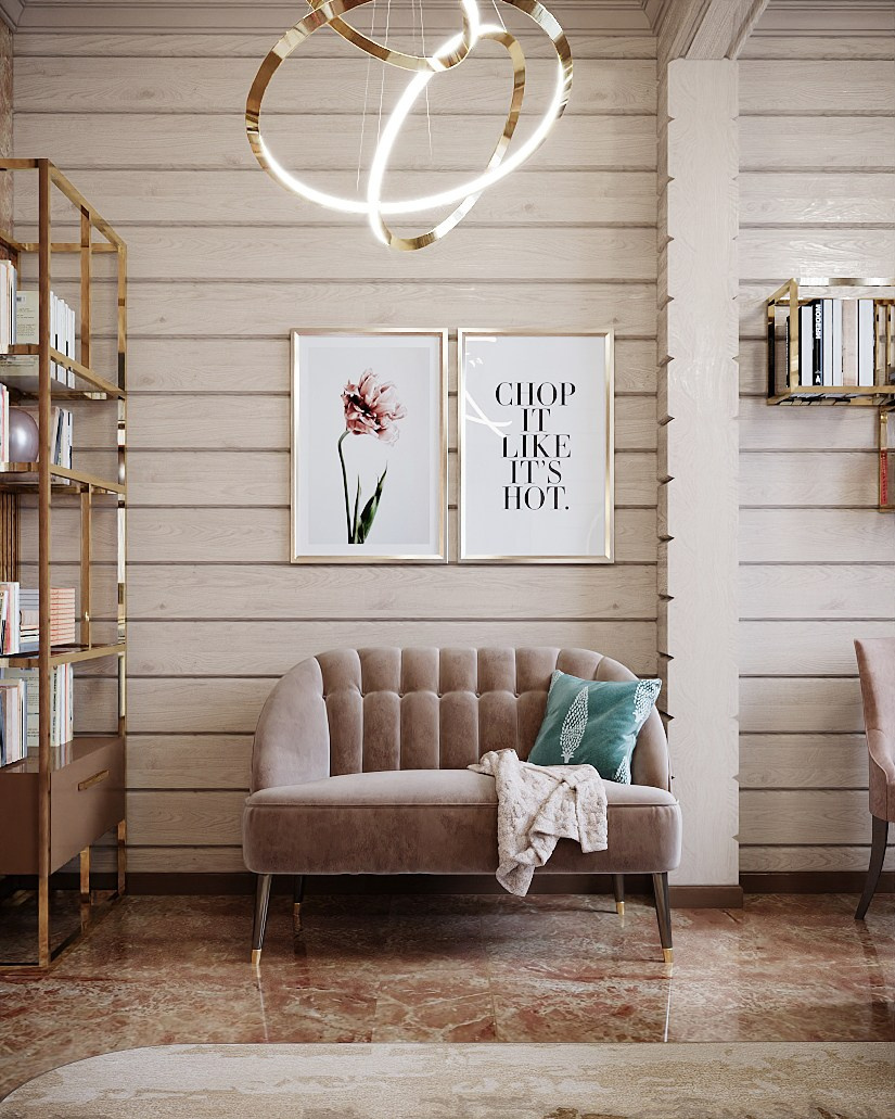 Дом из бруса, Папушево, Мск обл. Студия дизайна