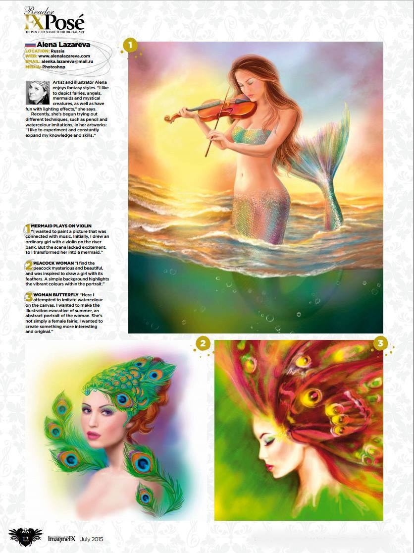 Artist. Alena Lazareva artist