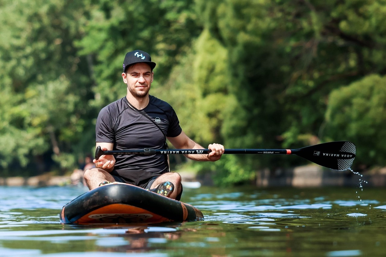Корпоративное мероприятие Гребля+сапы. Спортивный фотограф Зянтереков Антон