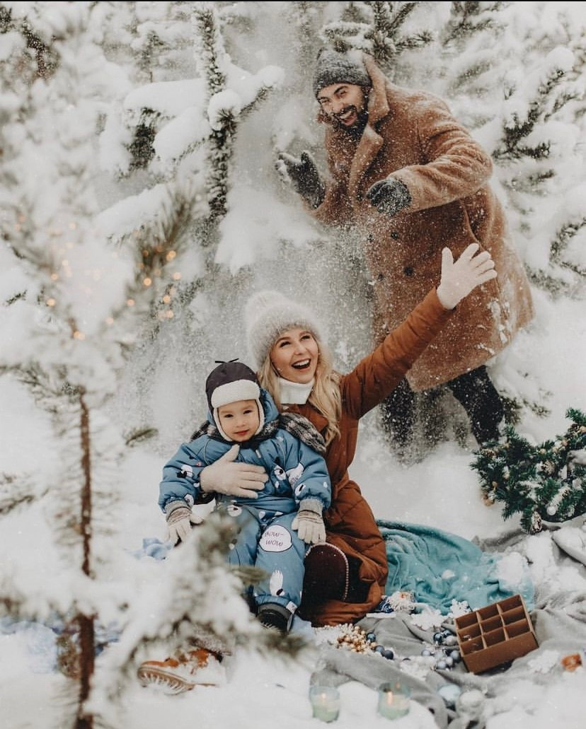 Новогодние съемки. Фотограф Татьяна Лесникова