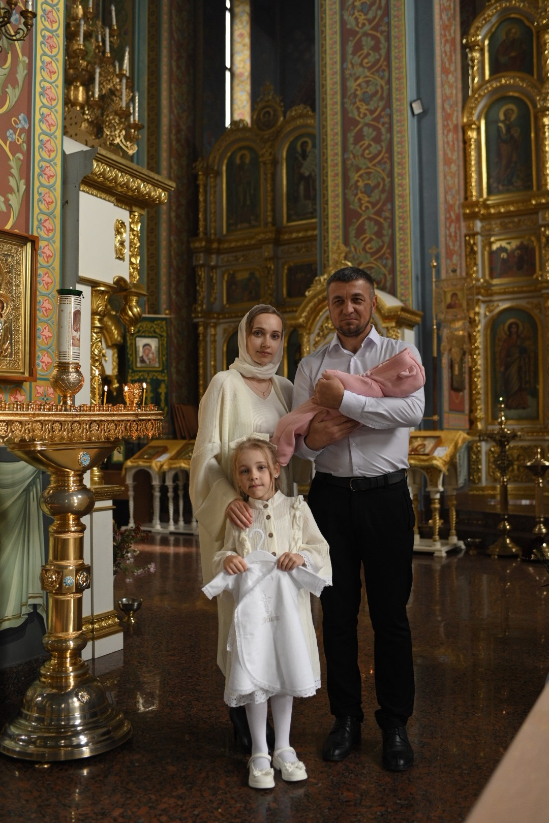 Таинство Крещения Милы. Семейный и женский фотограф в Москве и Ставрополе Эвелина Багдасарова