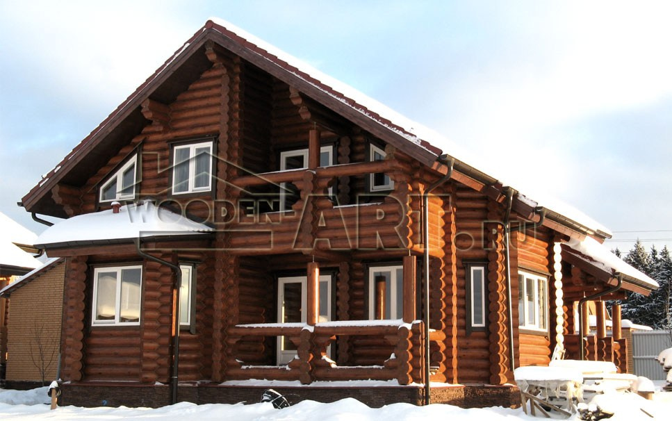 «Малые Вяземы» 202 кв. м. Проекты деревянных домов