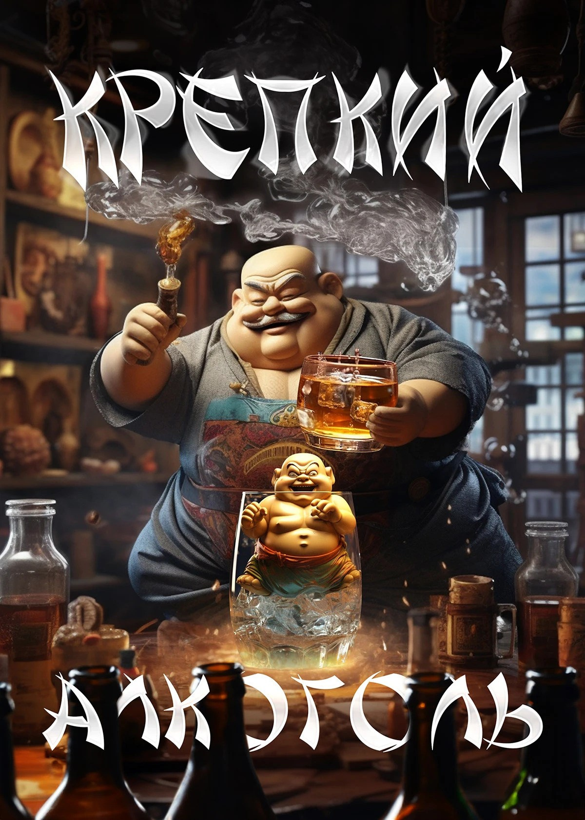 Дизайн меню и бара ОМНОМНОМ. Foodcase.pro